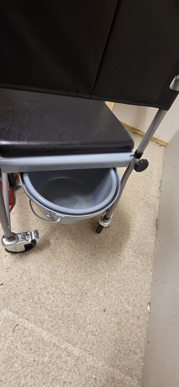 Sedie a rotelle: Toiletten-Rollstuhl – Usato da Winterthur venduto da dus_bpn6 2