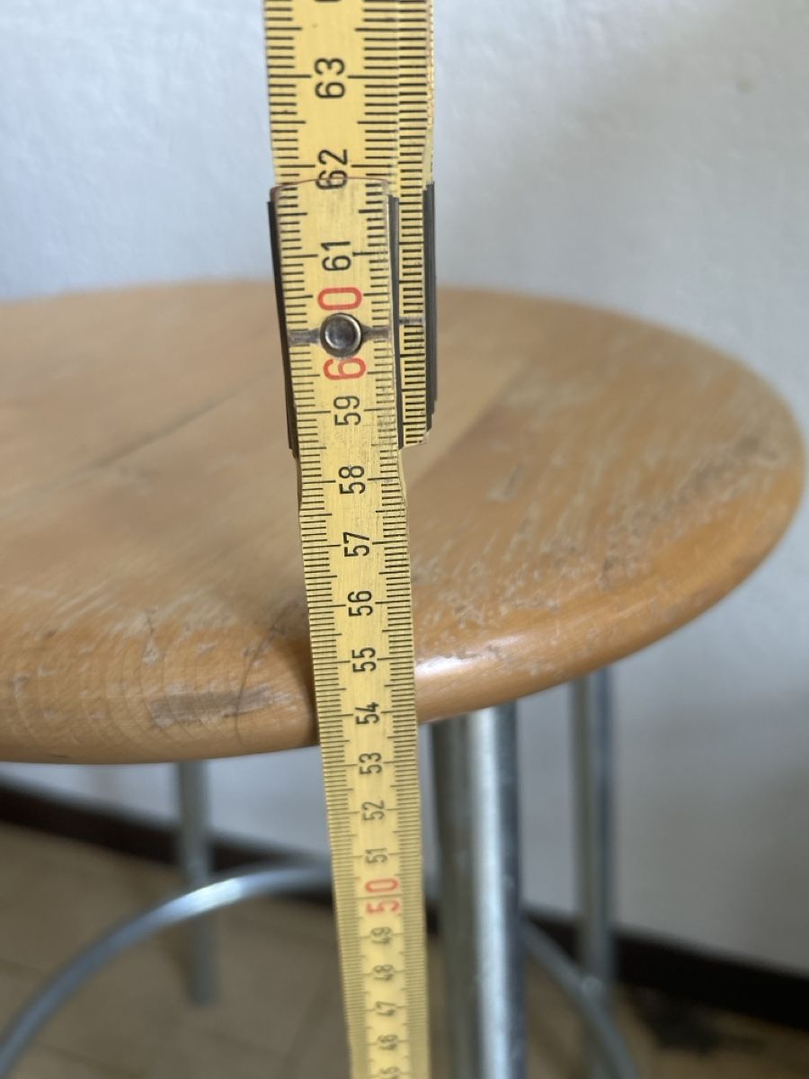 Hocker: Hocker aus Holz und Metall  – Gebraucht aus Zürich von ann_9fv5 3