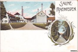Rheinfelden AG // Litho Saline Rheinfelden // circa 1905