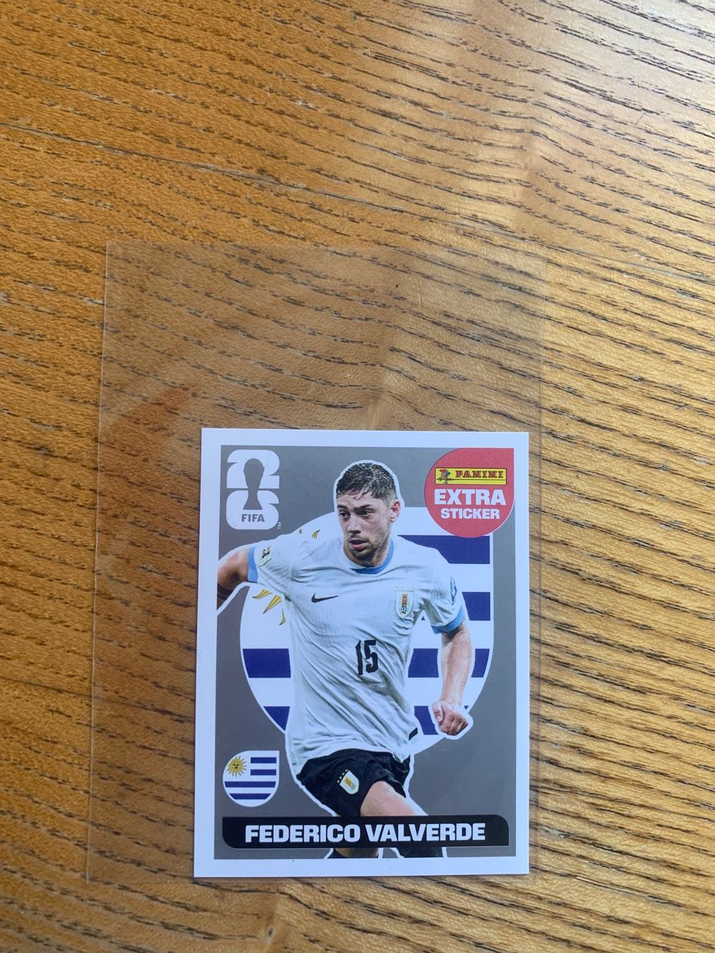 Panini Carte collezionabili: Panini Extra Sticker Federico Valverde silber – Usato da Zürich venduto da Kasza 1