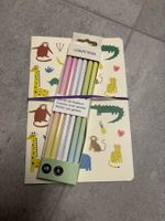 Set cahier et crayon avec gomme neuf