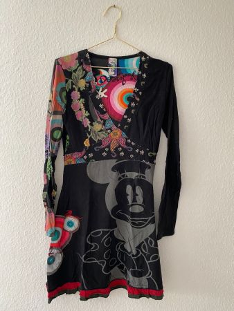 Original Desigual Mickey Kleid  in Gr. L (40)