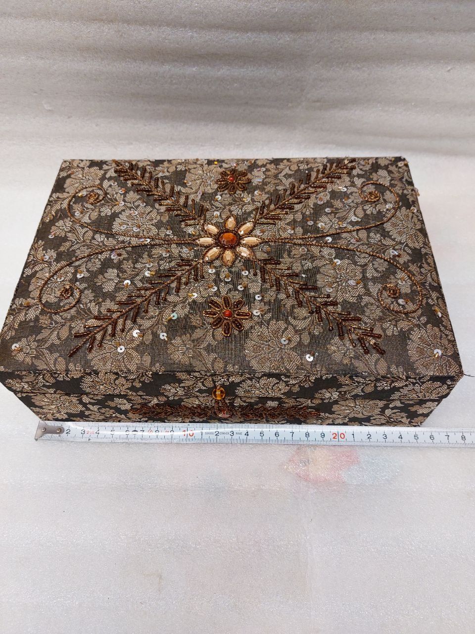 Portagioie: Rectangular jewelry box with mirror – Usato da Pambio Noranco venduto da TREBORLOP 2