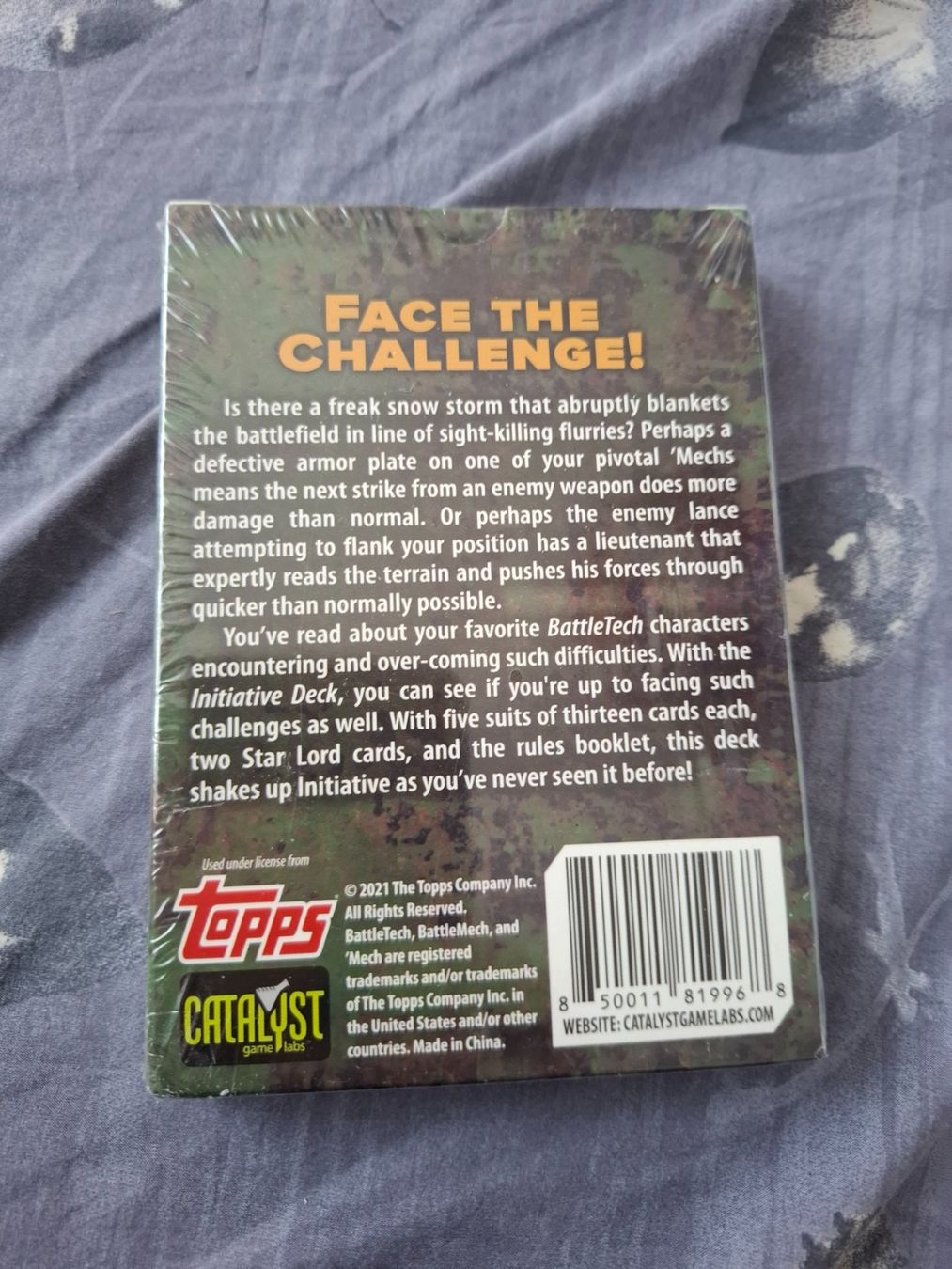 Jeux: Battletech Zubehor "Initiative Deck" – Neuf avec emballage d'origine à Schlieren par car_w57d 1
