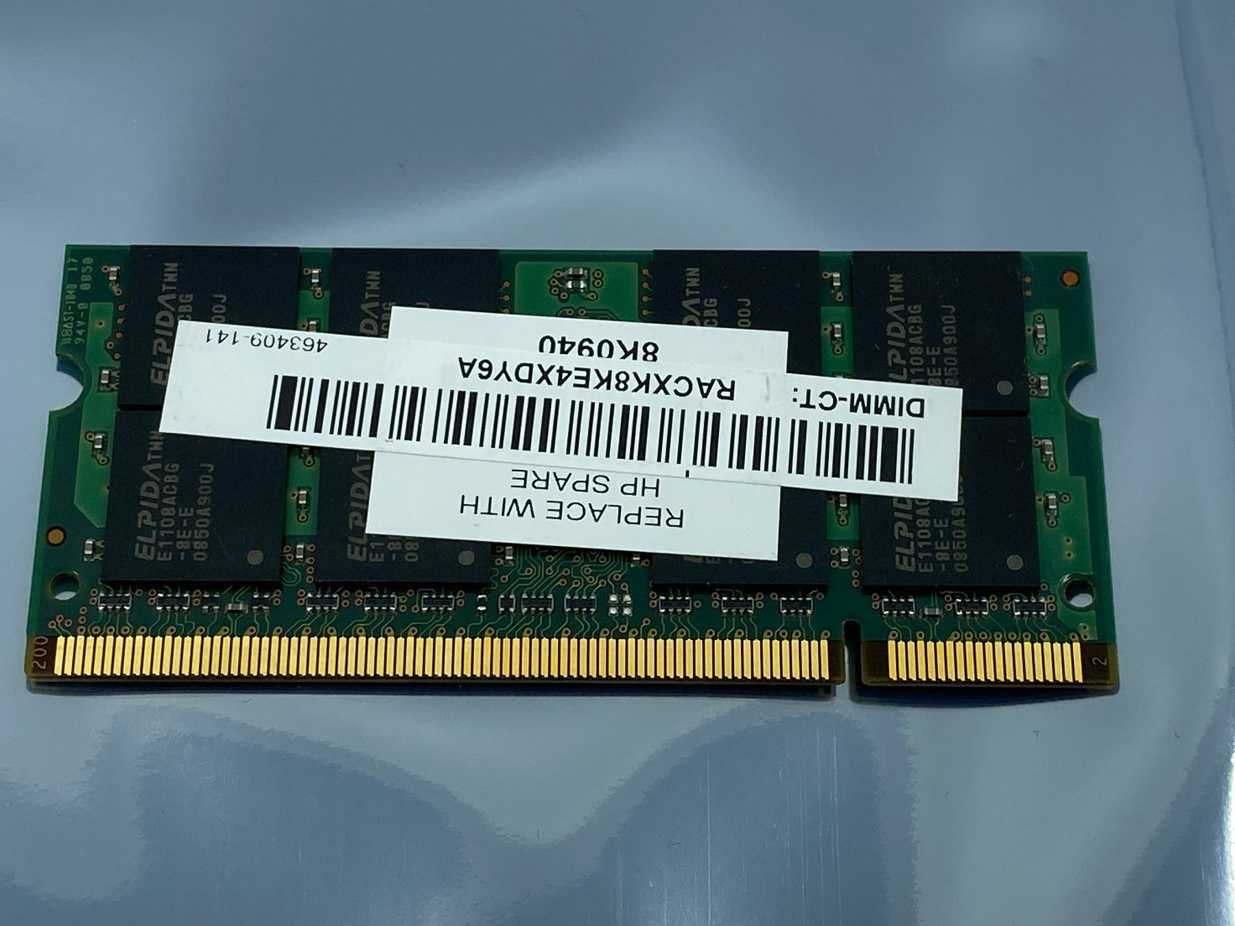 Memoria / RAM: 2GB 2Rx8 PC2 6400S-666 Notebook Memory Modul – Usato da Langwiesen venduto da Restposten-24 2