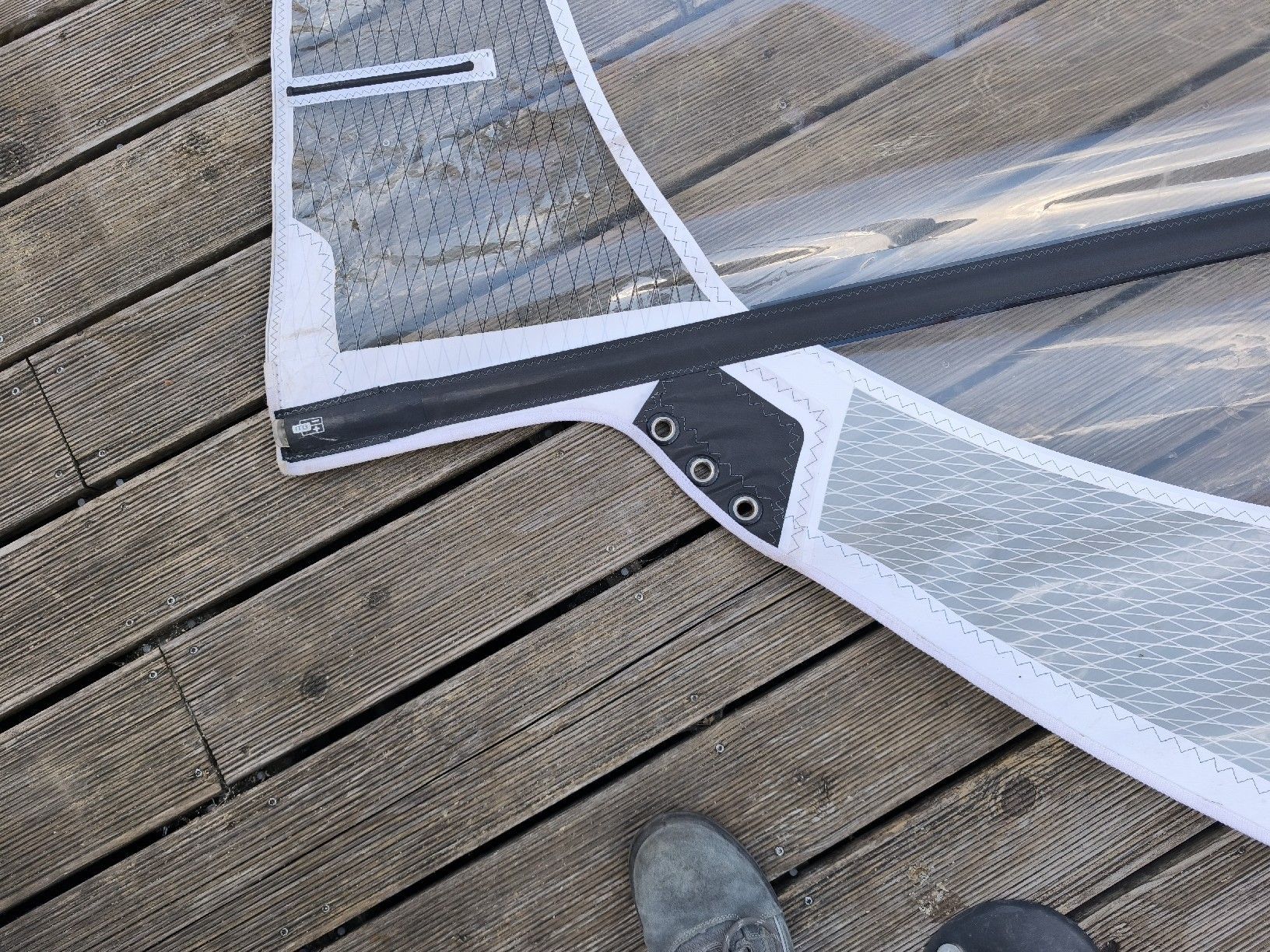 Surfen: Windsurfsegel Gunsail 9.5 Race 4 Camber – Gebraucht aus Göschenen von kai_9ppg 2