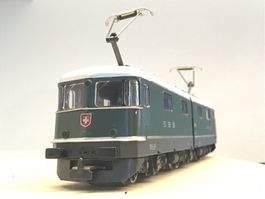 SBB RE 6/6 PROTOTYP HAG - H0 Lokomotive, Top Zustand, grün