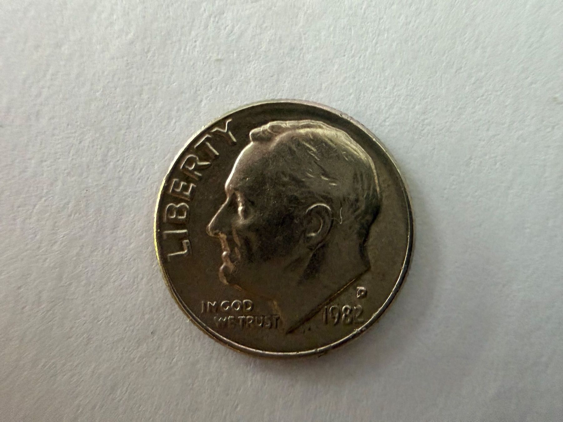 Tutti le monete: One Dime Münze 1982-D – Usato da Uster venduto da elcapo03 1
