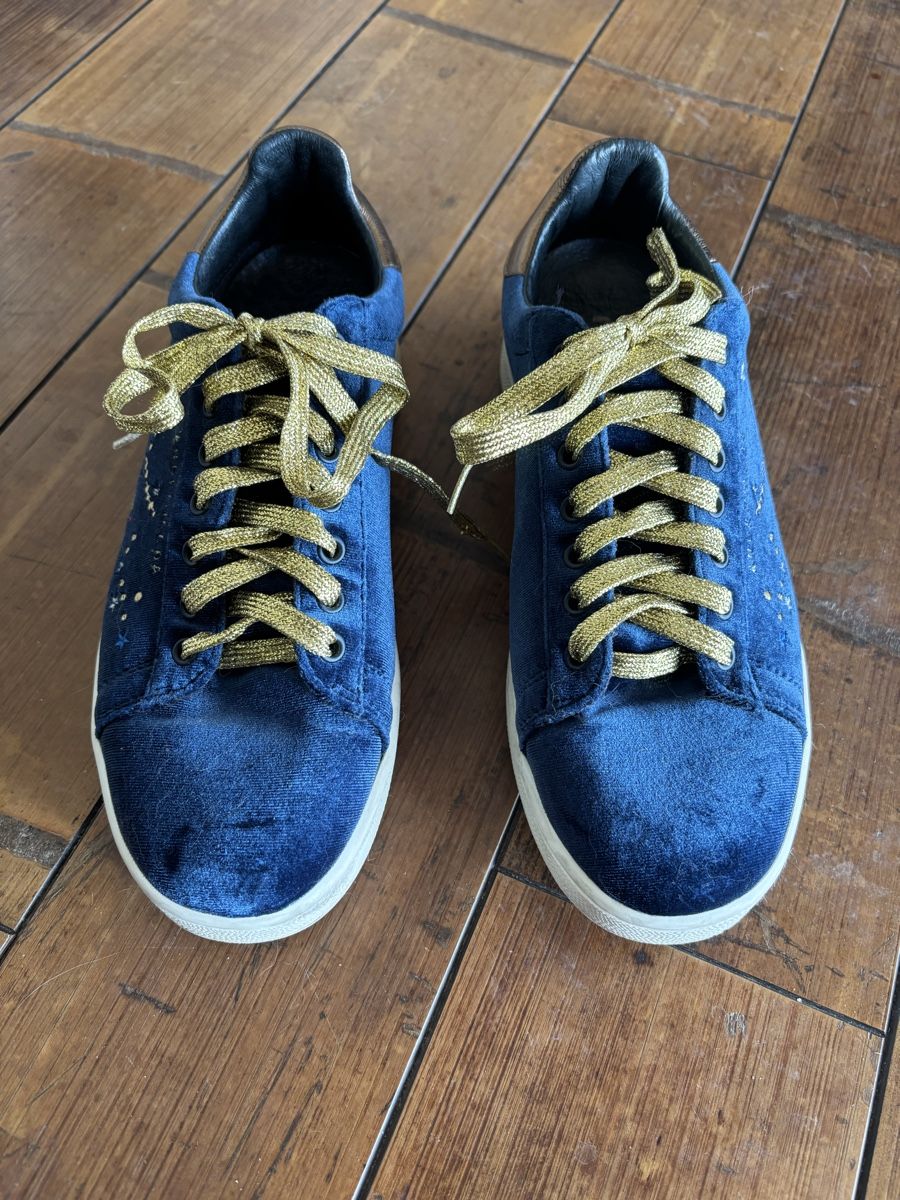 Scarpe da donna: Baskets MOA 40 velours bleu nuit – Nuovo (secondo la descrizione) da Dotzigen venduto da SecondHandGems 5