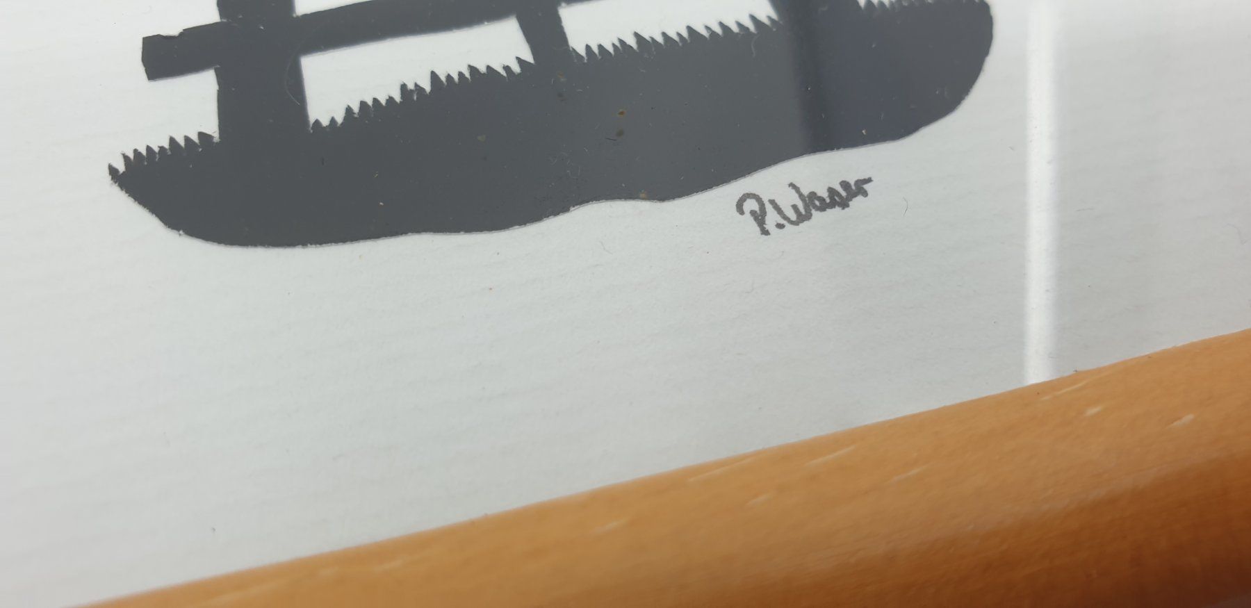 Grafiken & Lithographien: 4 Scherenschnitte Paul Walser – Gebraucht aus Emmen von magelan 4