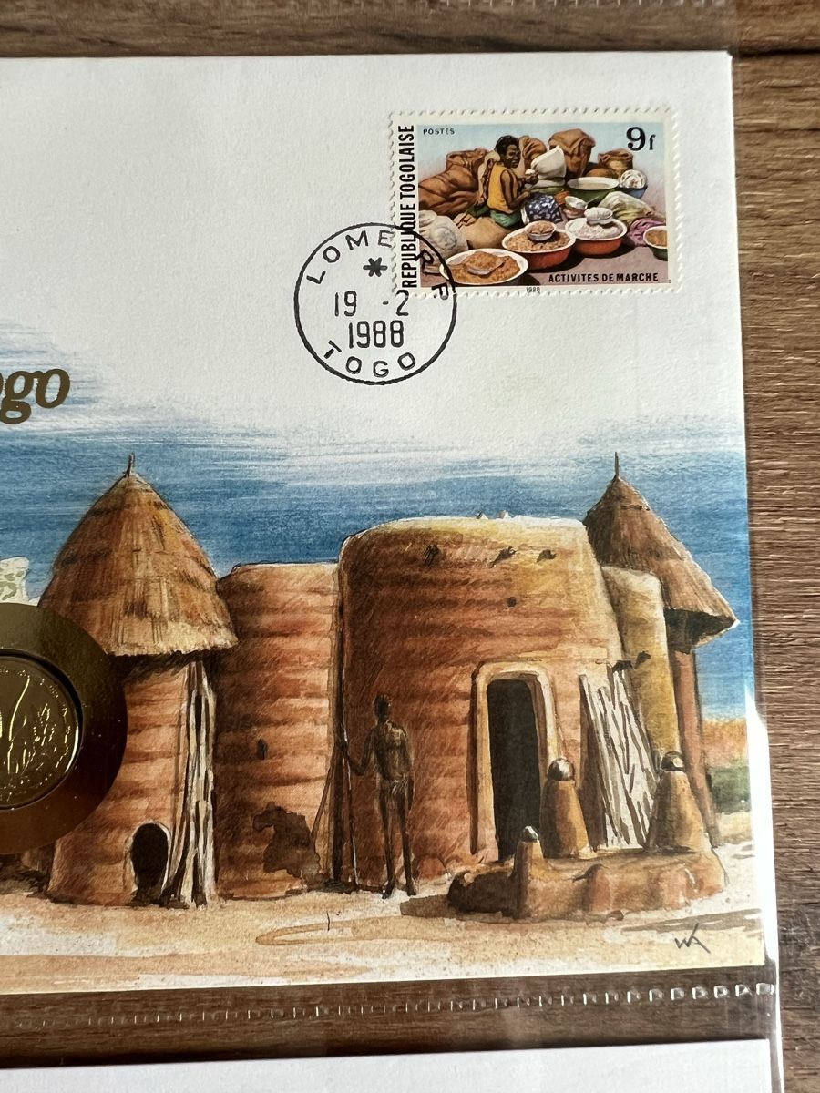 Tutti le monete: Numisbrief Togo – Usato da Braunau venduto da Desil2511 2
