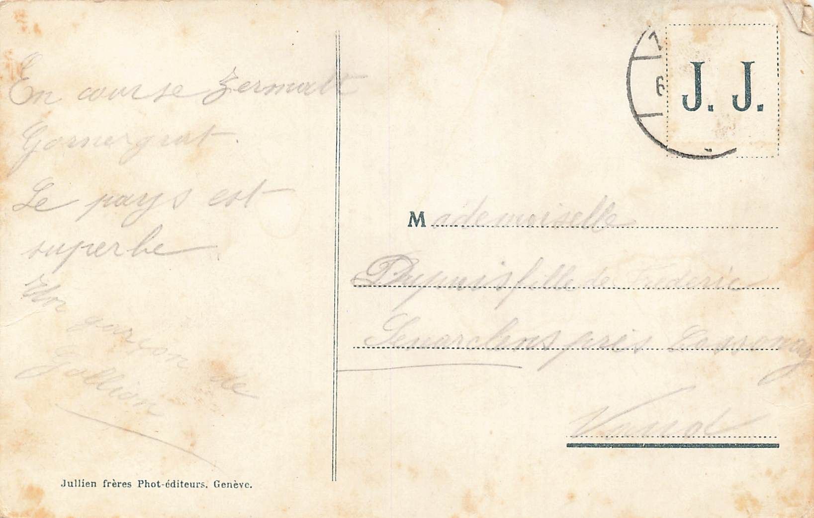 Cartoline postali: Zermatt le breithorn Spielzeug Eisenbahn – Usato da Biasca venduto da Blenio71 1