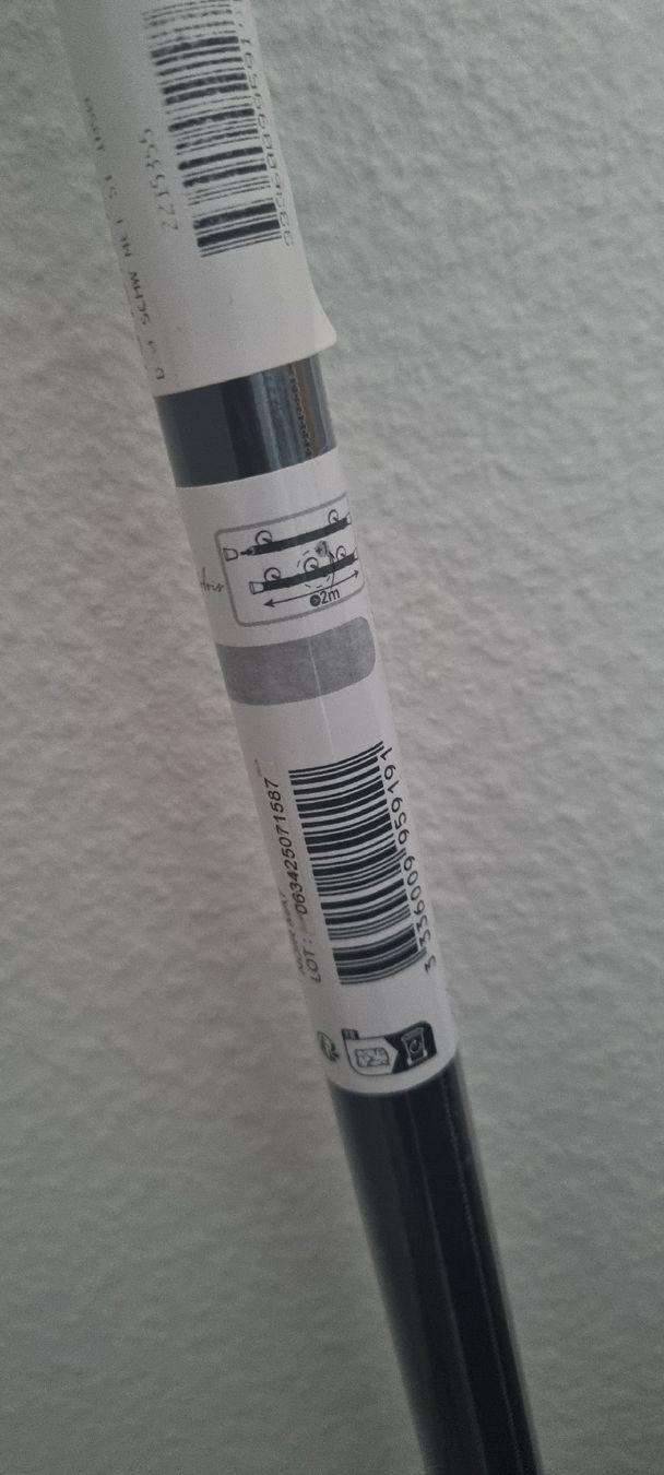 Altro per la casa: Gardinenstange aus Metall – Nuovo e nell'imballaggio originale da Zürich venduto da pgpgpgpg 1