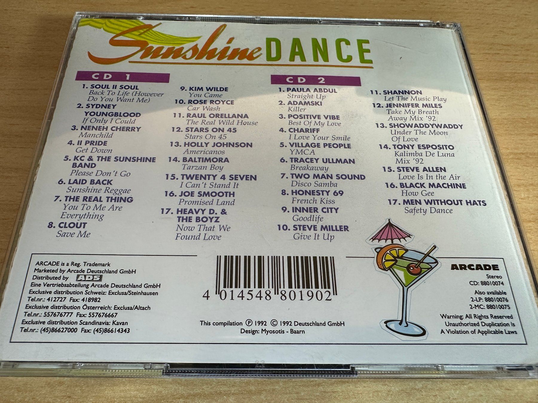 CD: Various – Sunshine Dance 2 - 2 CD – Usato da Rikon im Tösstal venduto da Alpenmutz 1