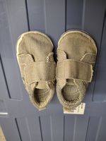 Obaibi Babyschuhe Gr. 19 20 Lauflernschuhe Beige Olivgrün
