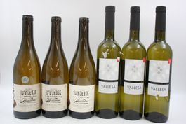 3x Chardonnay Strix & 3x Vallesa Assemblage Blanc(26072467Z)