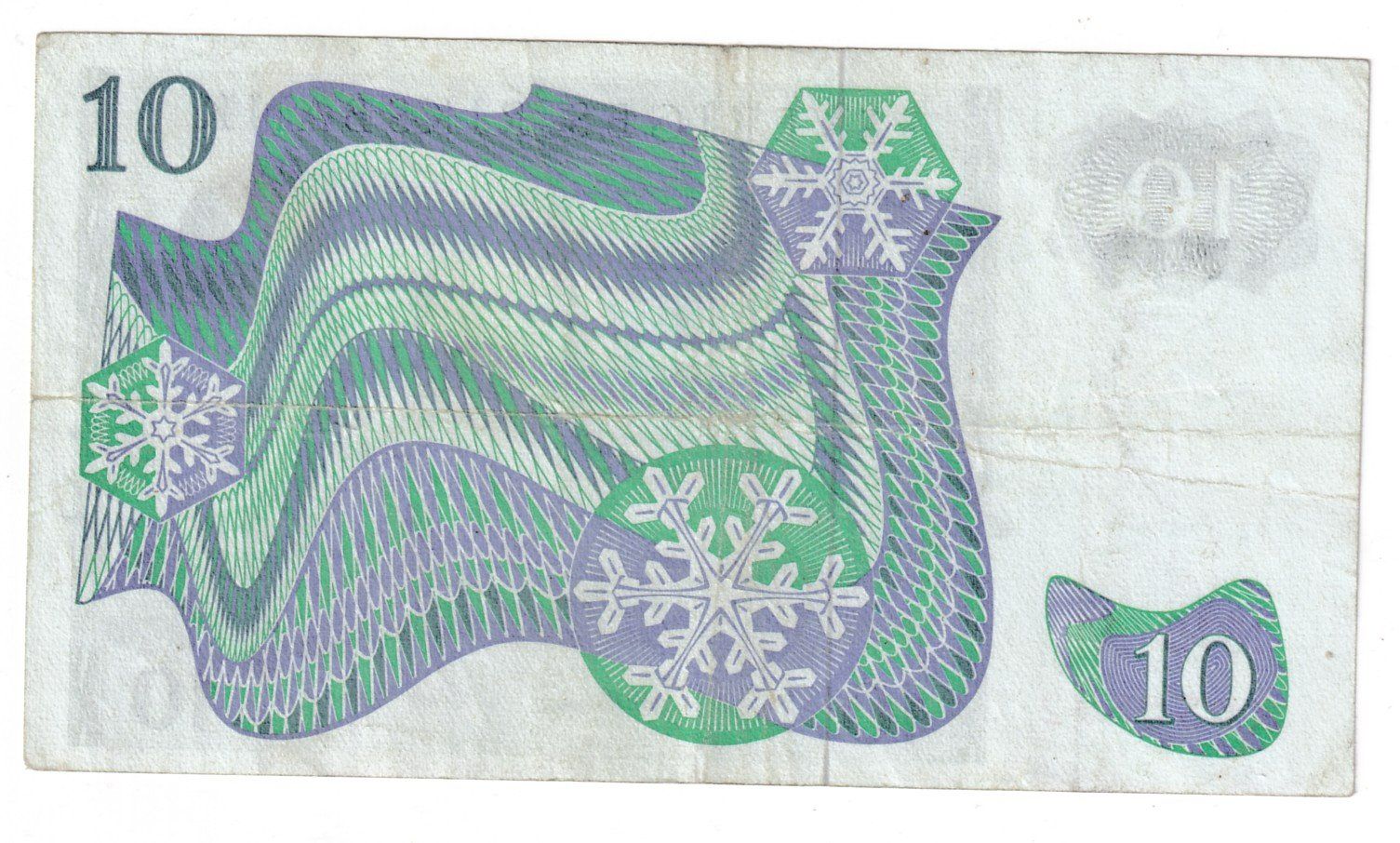 Banknoten: Banknote Schweden 10 kronor 1975 – Gebraucht aus Neuchâtel von karlpierrino 1