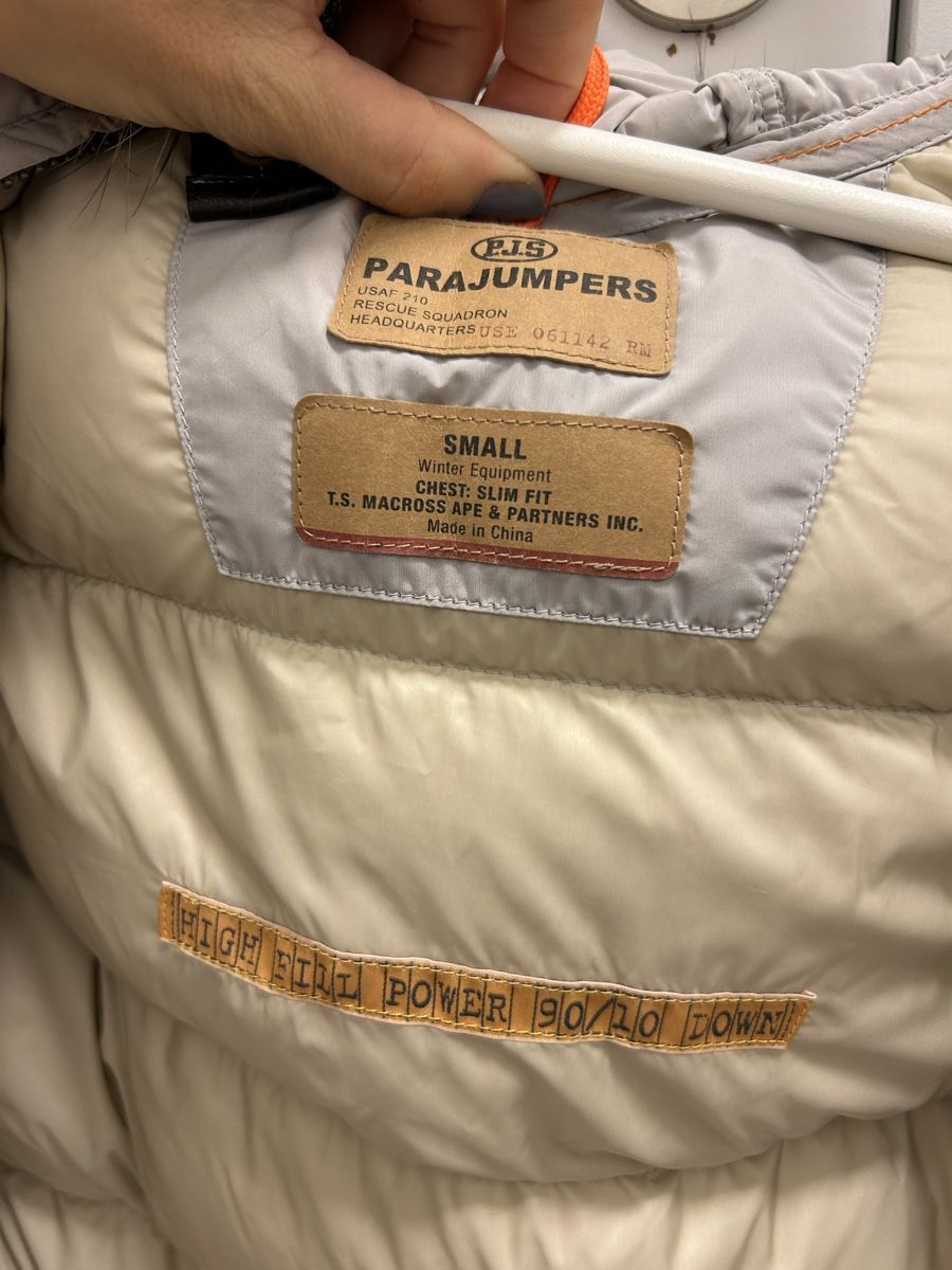 Parajumpers Giacche: Parajumpers Jacke hellgrau – Usato da Meilen venduto da Michi1805 3