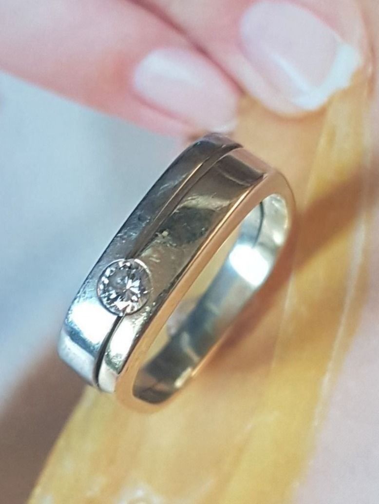 Anelli: Edler Brillantring aus 18 Karat Gold – Nuovo (secondo la descrizione) da Unterägeri venduto da Altgoldschmuck 3