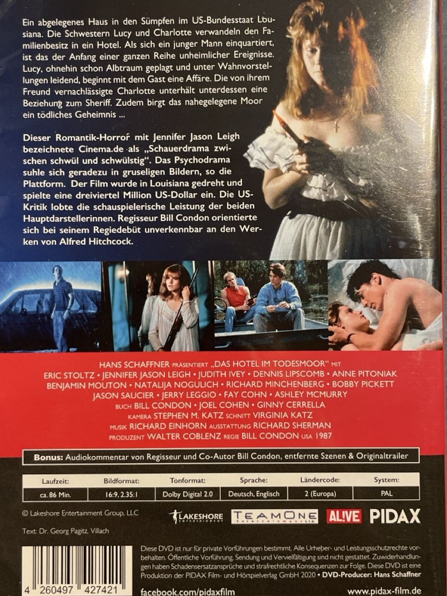 Alle DVDs: Das Hotel im Todesmoor (1987) – Neu (gemäss Beschreibung) aus Waldenburg von Mimily33 1