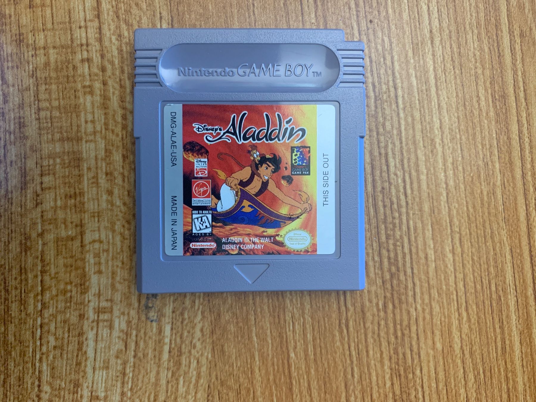 Giochi: Aladdin für Gameboy – Usato da Gebenstorf venduto da RetroFuture