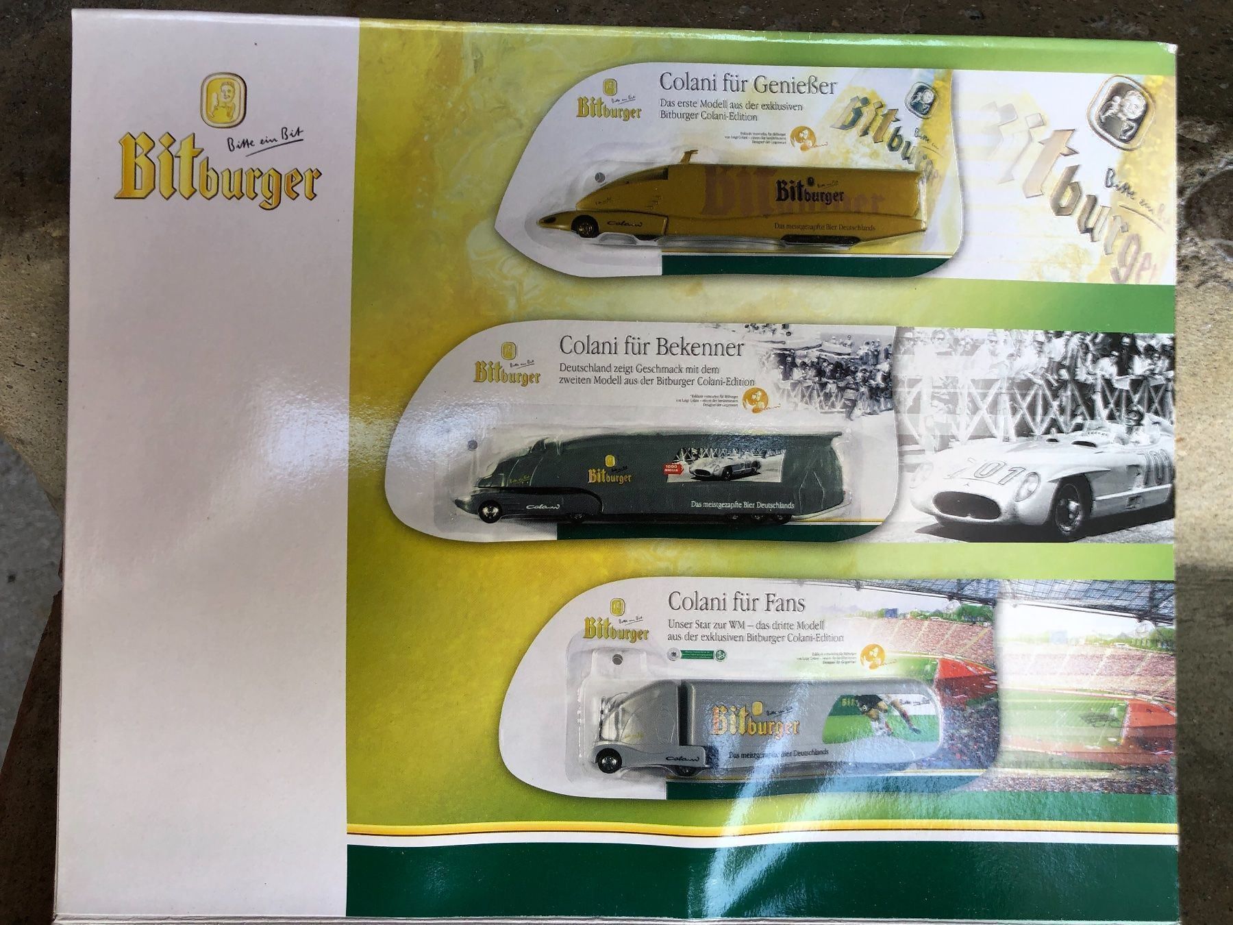 Voitures modèles: Colani lkw truck bitburger Design set – D'occasion à Reinach AG par rares75 2