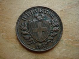 (W5) 2 Rappen 1937