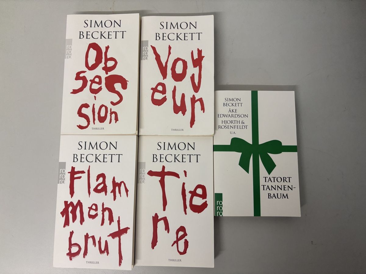 Bücher: 5 Bücher von Simon Beckett – Gebraucht aus Urdorf von Mammut44