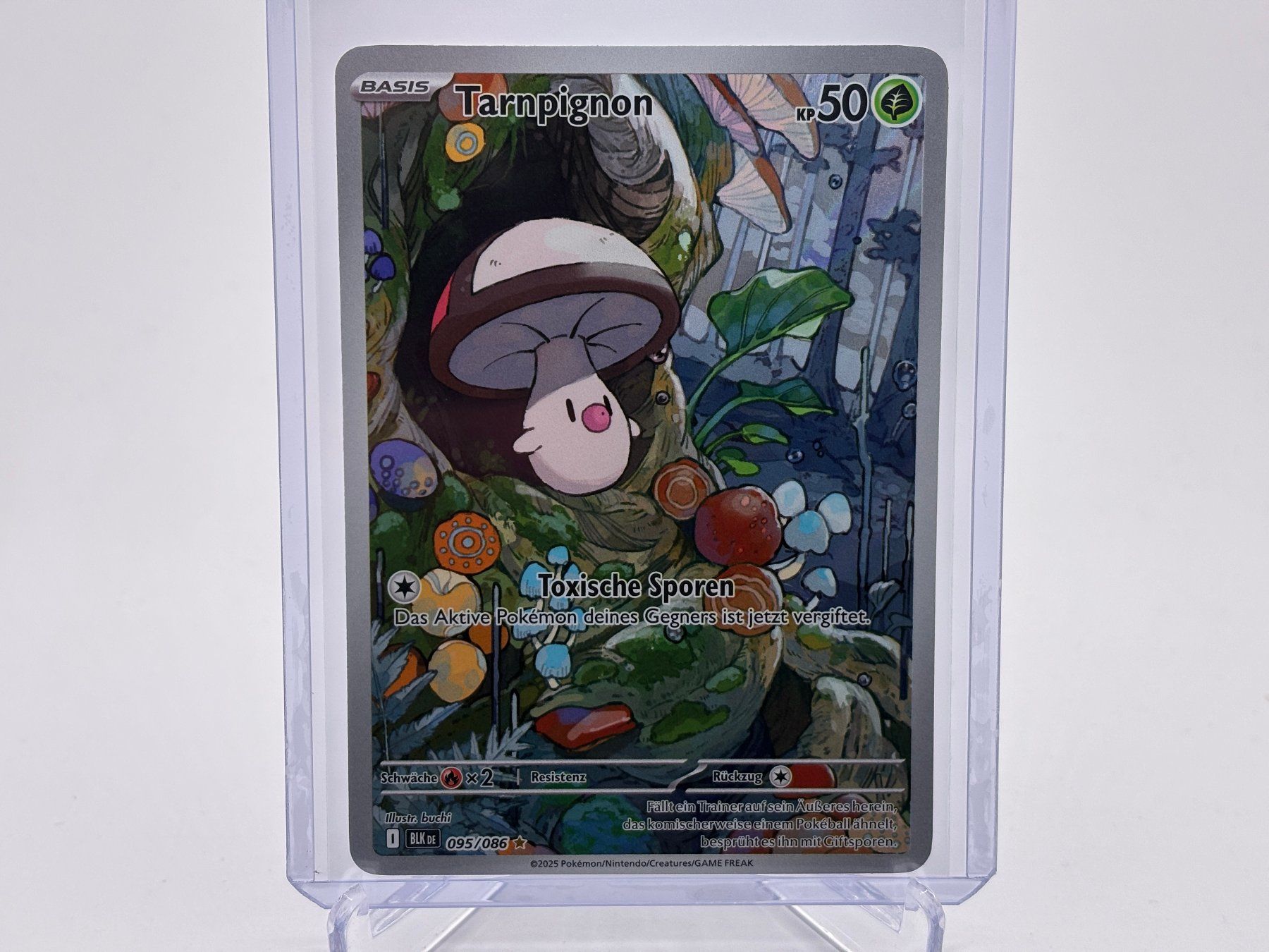 Pokémon Sammelbilder & Trading cards: Schwarze Blitze - Tarnpignon  (BLK 95) - DE – Neu (gemäss Beschreibung) aus Allschwil von Bullach