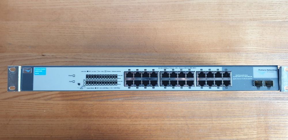 HP ProCurve 1800-24G J9028B – 24-Port Gigabit Switch (Gebraucht) in St