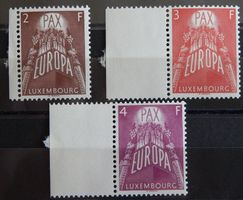 Luxemburg Kat. 572-574 ** 1957 Kat. 200 Euro