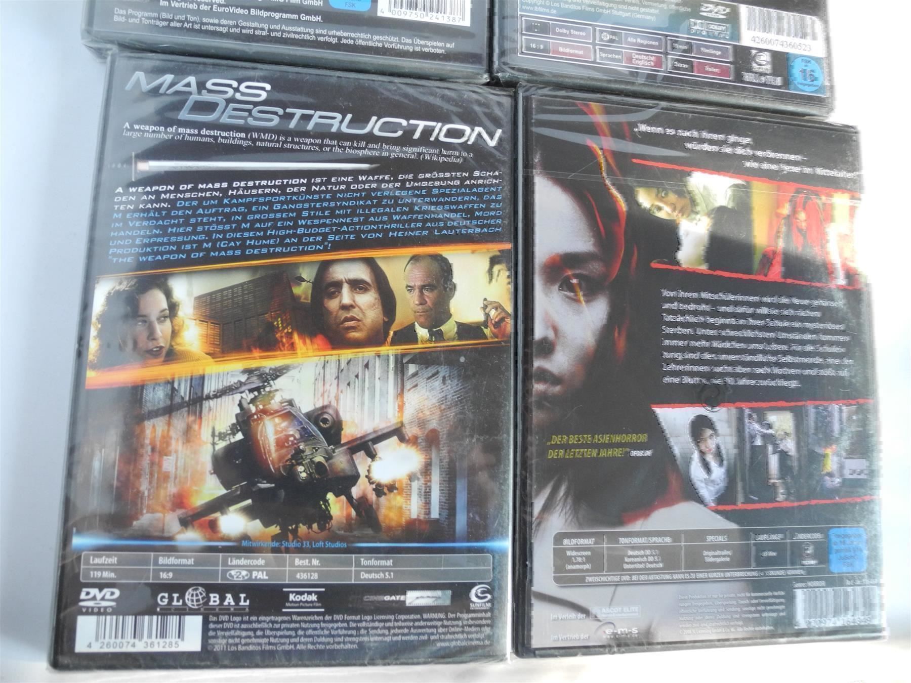 Tutti i DVDs: 4DVD's Mass Destruction,Possessed,Nr.588 – Nuovo e nell'imballaggio originale da Kottwil venduto da Crazyrolf 4
