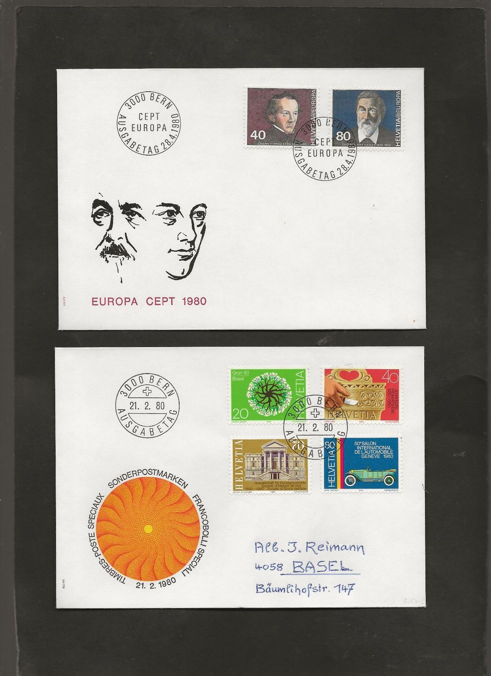 Tutti i francobolli: Schweiz 16 FDC 1979 bis 1984 – Usato da Au ZH venduto da xelagreb01 6