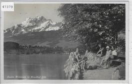 Luzern - Promenade im Strandbad Lido - animee