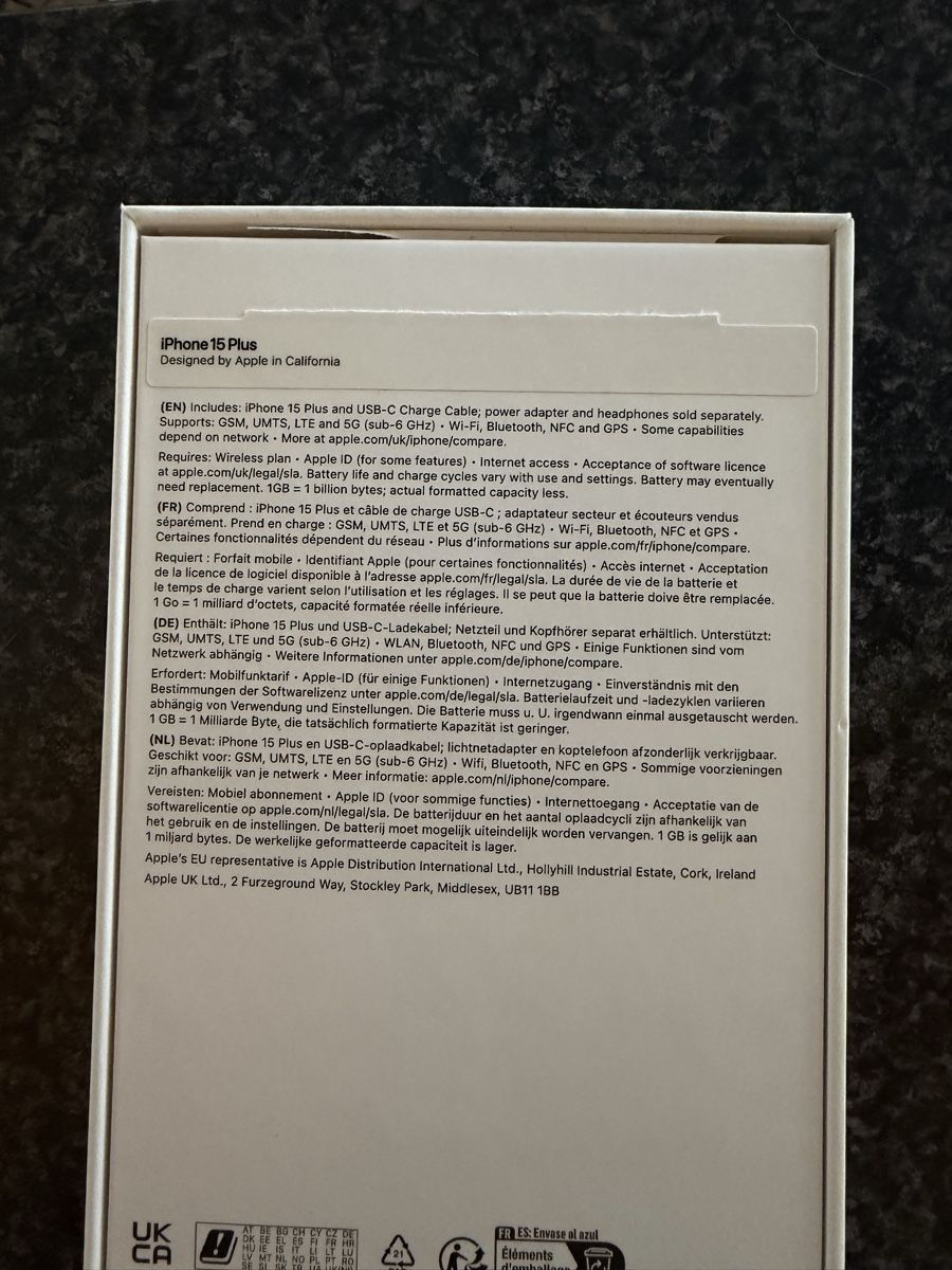 Apple Telefoni cellulari / Smartphones: iPhone 15 Plus  – Usato da Rupperswil venduto da Maddl85 2
