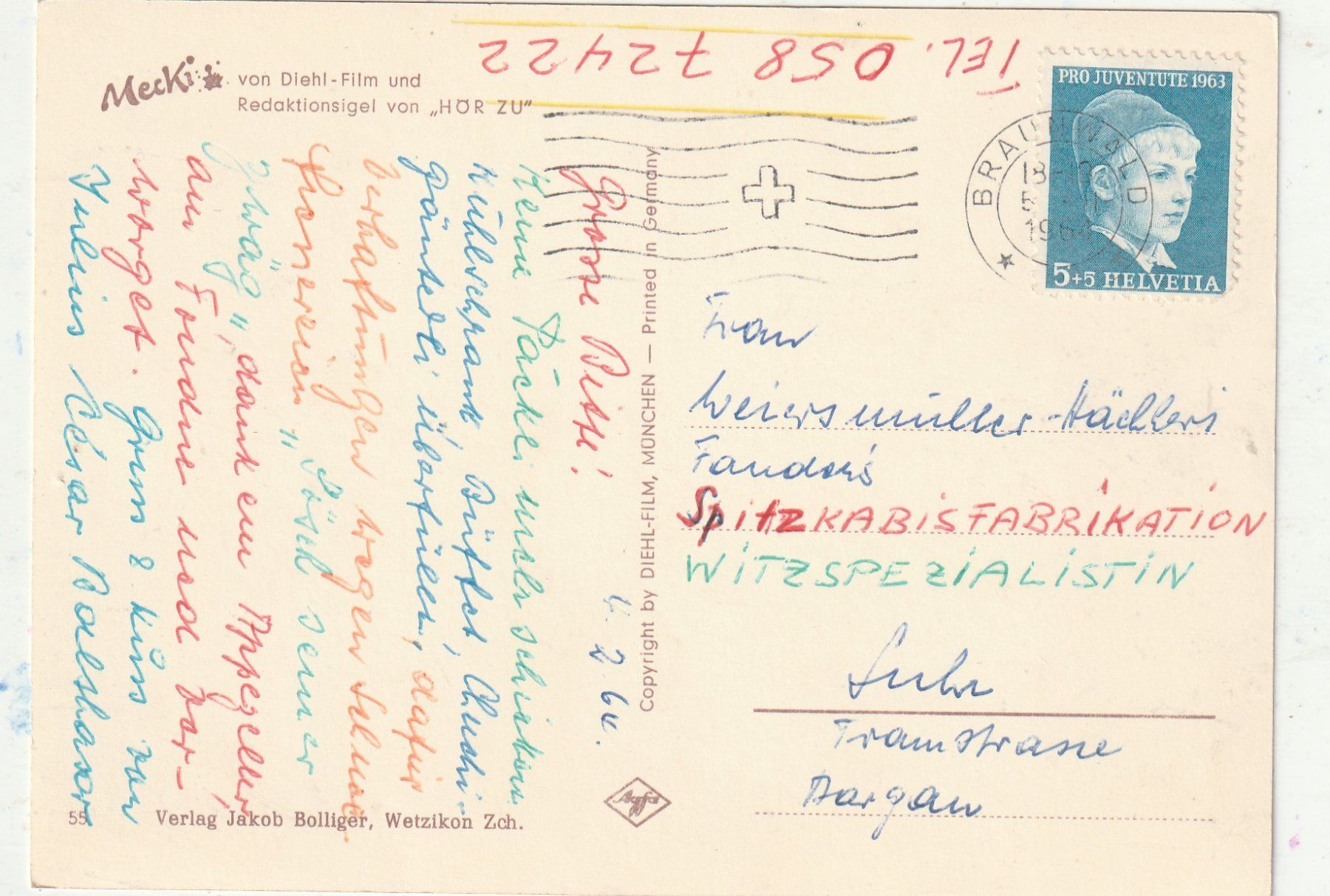 Cartoline postali: Meki Karte – Usato da Lumbrein venduto da made02 1