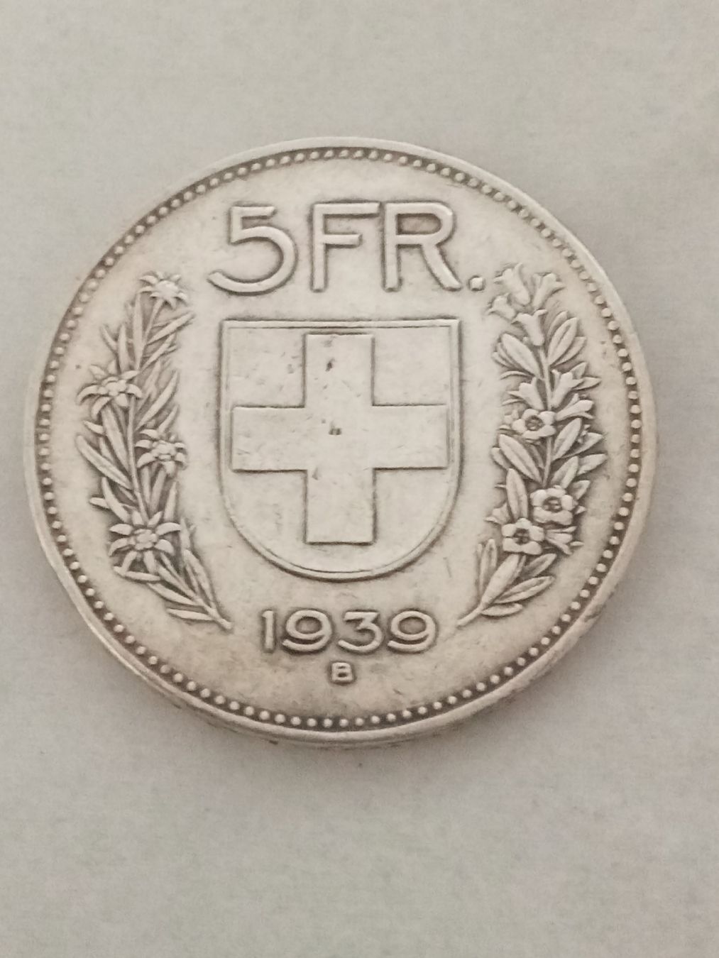 Toutes les monnaies: 5 Franken 1939 – D'occasion à Alpnach Dorf par ake-7x7v