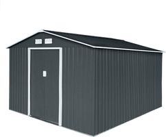 HATTORO S300 Metall Gerätehaus Grau