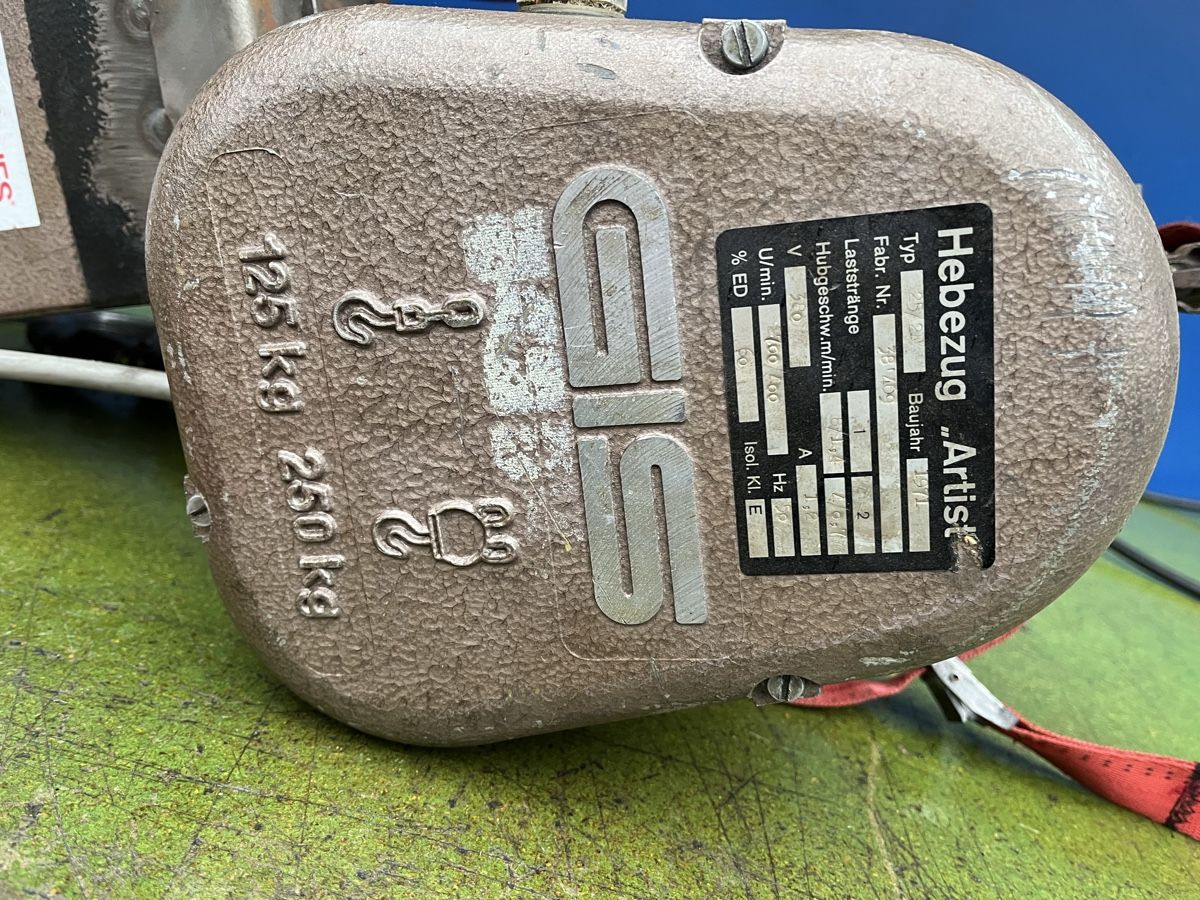 Gru: Industrie Kette Kran – Usato da Wichtrach venduto da schweissnman 6