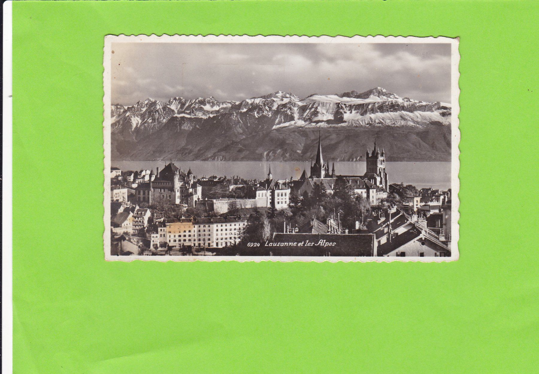 Cartoline postali: Lausanne – Usato da St. Peterzell venduto da neckertal