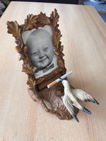 Zigarettenspender mit Mechanismus, Bilderrahmen, 50er 60er