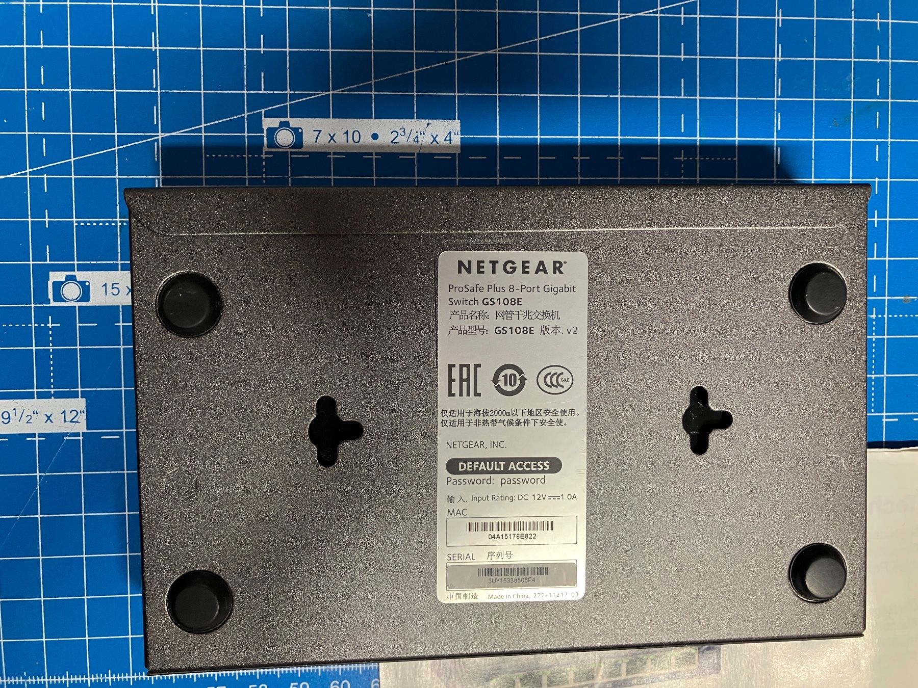 Netgear Hub & Switch: Netgear Switch GS108E – Usato da Brunnen venduto da Obw16 3