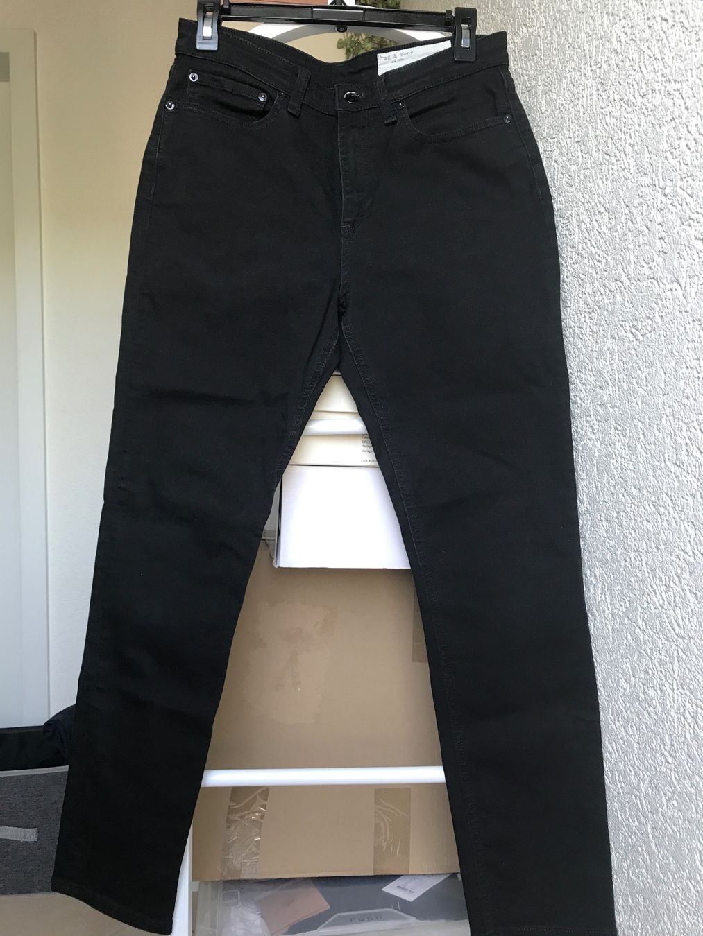 Jeans: RAG&BONE Skinny Jeans 28 in Schwarz – Gebraucht aus Glattfelden von Danshari
