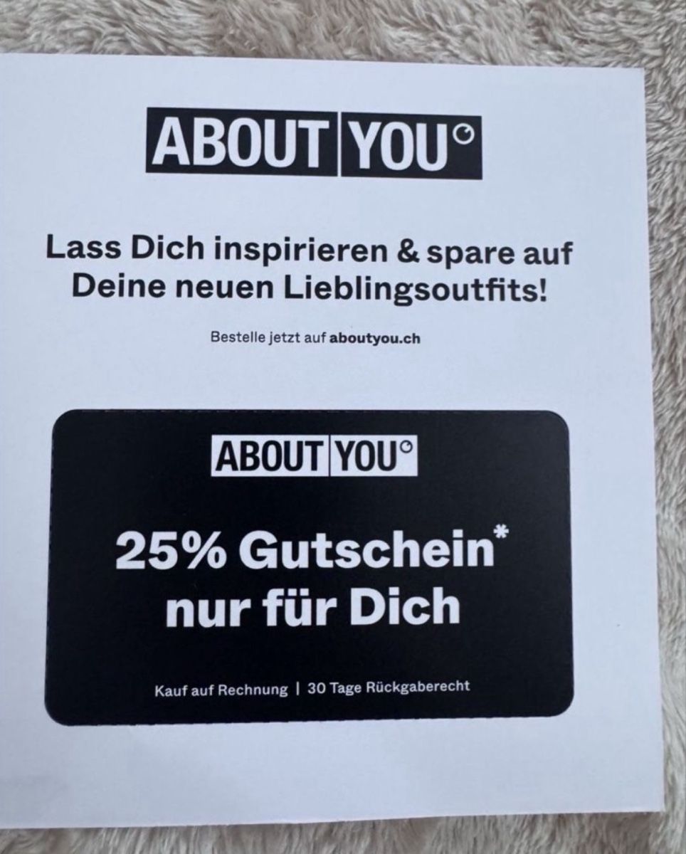 Buoni: About You 25% Rabatt – Nuovo e nell'imballaggio originale da Sins venduto da sum_lv6d