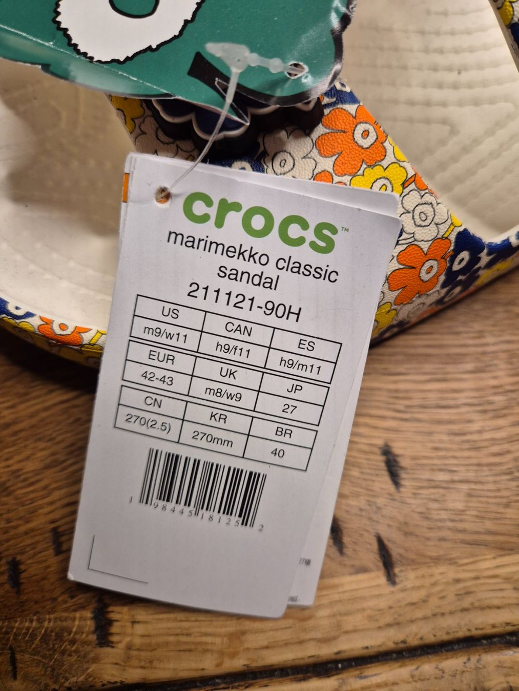 Crocs Herrenschuhe: Marimekko Crocs Gr. 42-43 – Gebraucht aus Oberdiessbach von Finland1977 2
