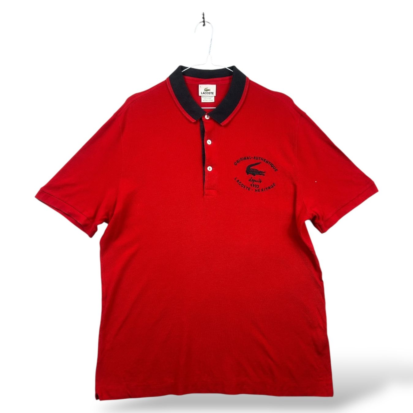 Lacoste Magliette Polo: Polo Lacoste Rouge - Taille L – Nuovo (secondo la descrizione) da Hauterive NE venduto da Leo_o 5