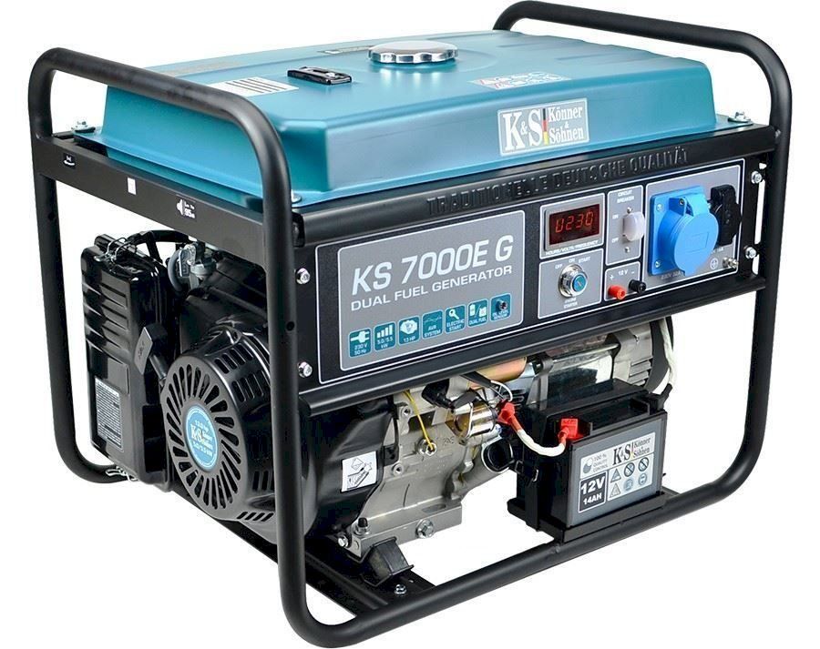 Generatori di corrente: LPG/Benzin-Generator Könner & Söhnen – Nuovo e nell'imballaggio originale da Bottighofen venduto da zaap 2