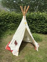 Kinderzelt Tipi für drinnen und draussen