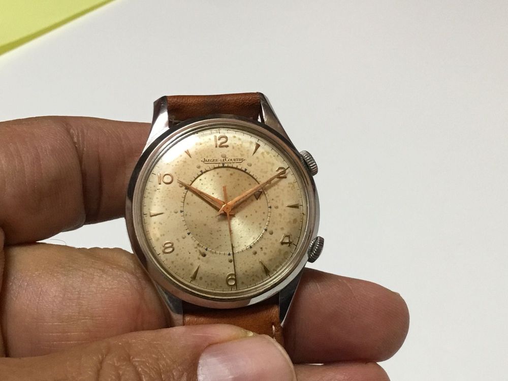 Réveil De Voyage Jaeger Le Coultre 2 Jours Vintage - À Réparer (pivot Fourche Palette Cassé)