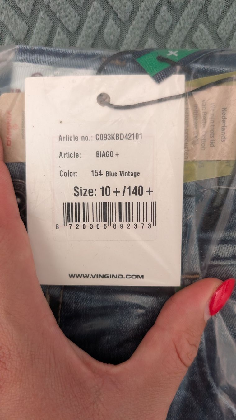 Pantaloni: Jeans Hose neu gr.140, Junge – Nuovo (secondo la descrizione) da Winkel venduto da AlinaAru 1
